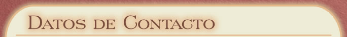 Datos de contacto